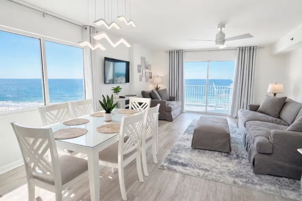 Gulf view from Four Winds 901 in Orange Beach